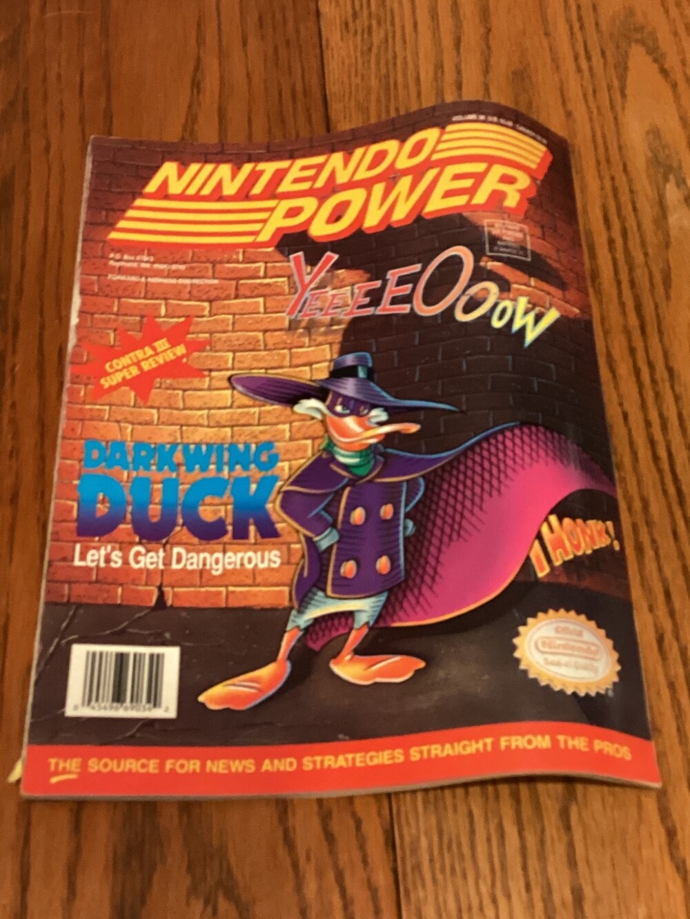 Nintendo Power Magazine Vol 36 May 1992 Darkwing Duck w/ Simpsons poster (27)